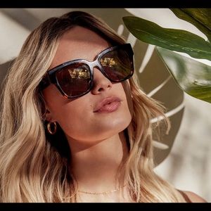 DIFF Bella 2 Sunglasses NWT. Dark tortoise gold mirror. Still in the box!